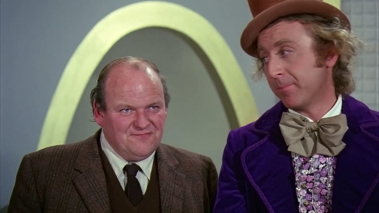 Roy Kinnear and Gene Wilder