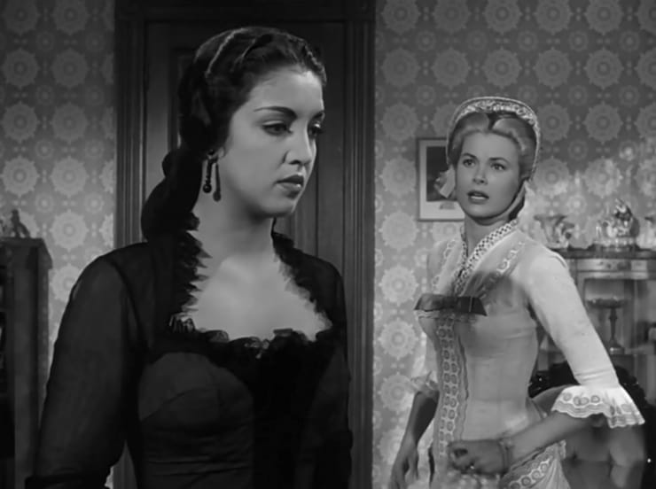 Katy Jurado and Grace Kelly