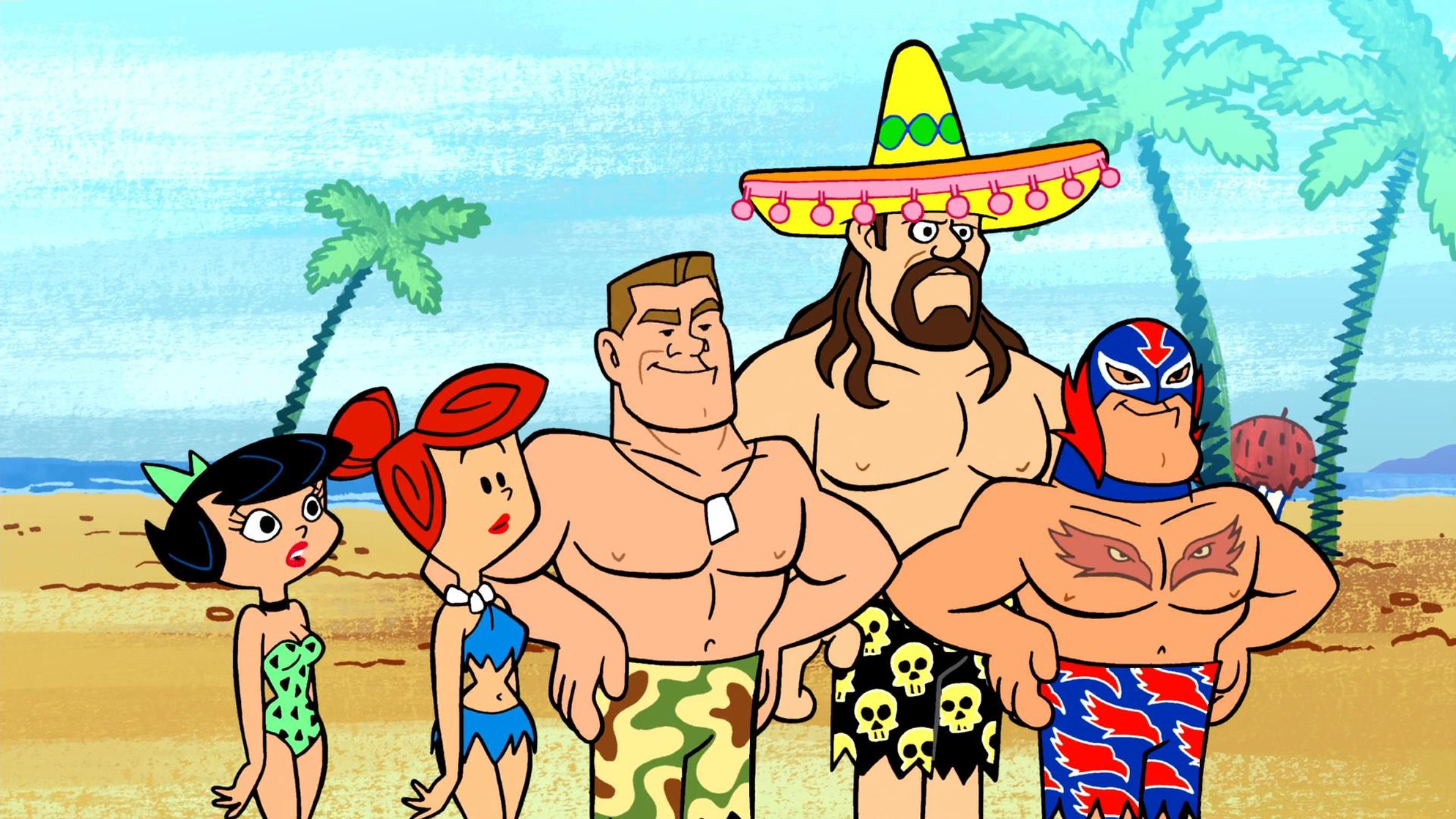 The Flintstones WWE Stone Age Smackdown picture
