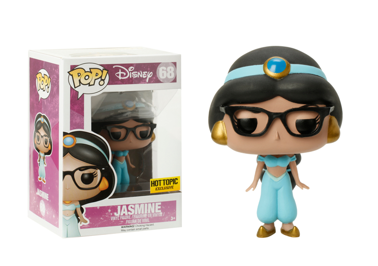 Aladdin Pop! Vinyl: Hipster Jasmine Hot Topic Exclusive