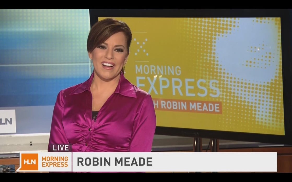 Robin morning. Laura Meade. Lou Meade.