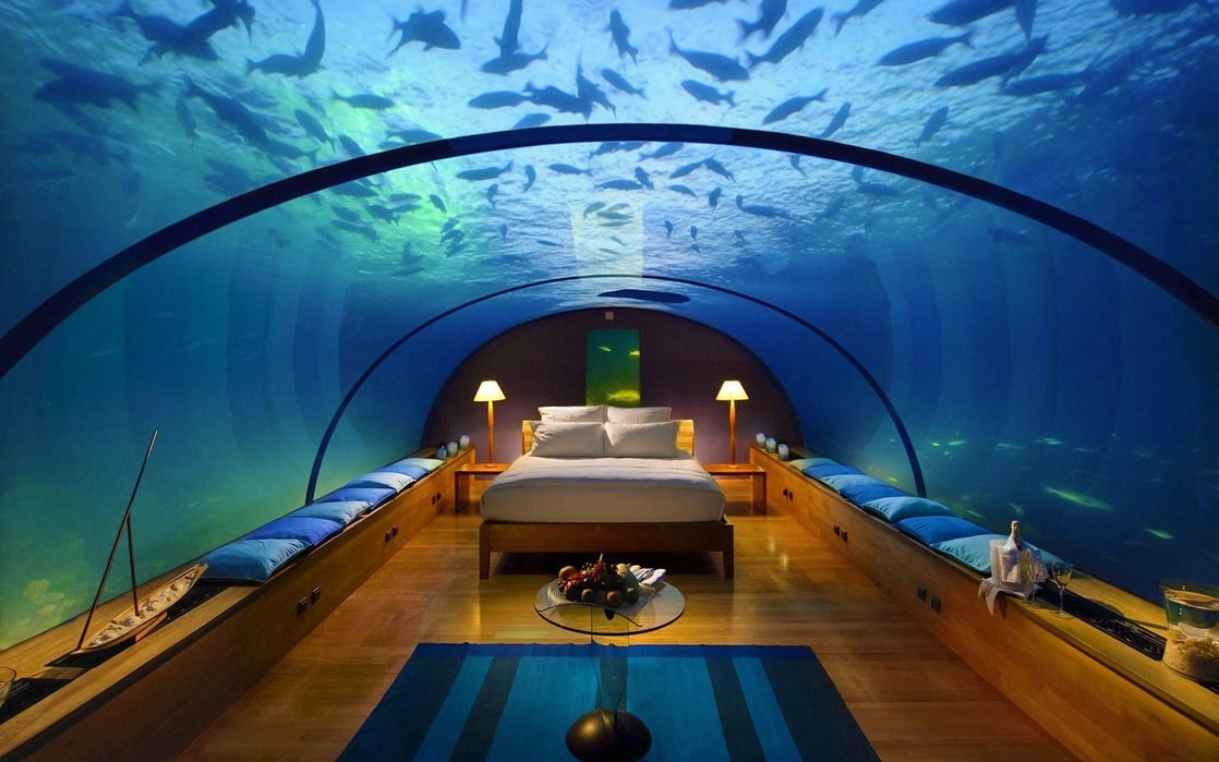 Underwater Hotel Room Atlantis