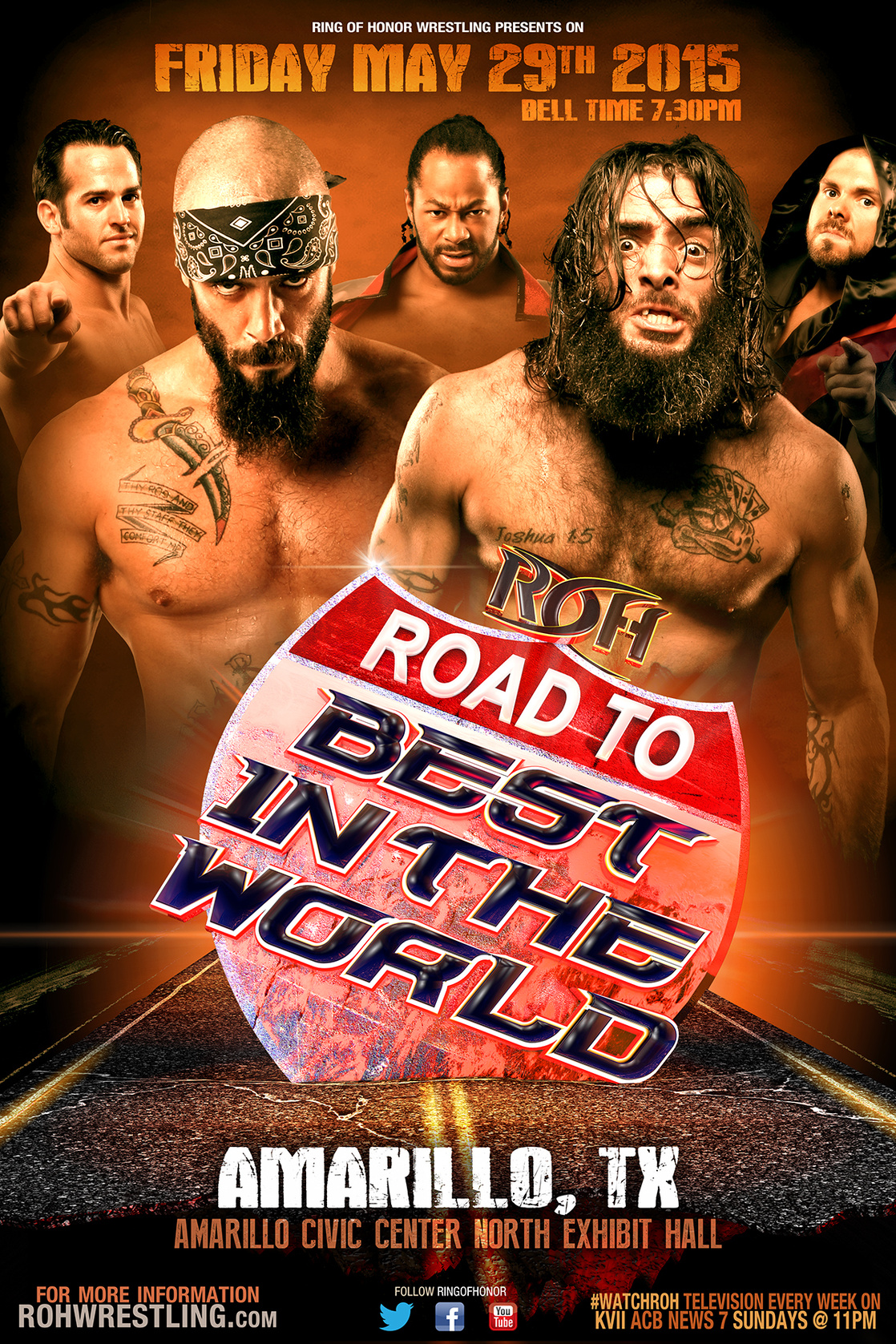 Image of ROH Road to Best in the World Amarillo