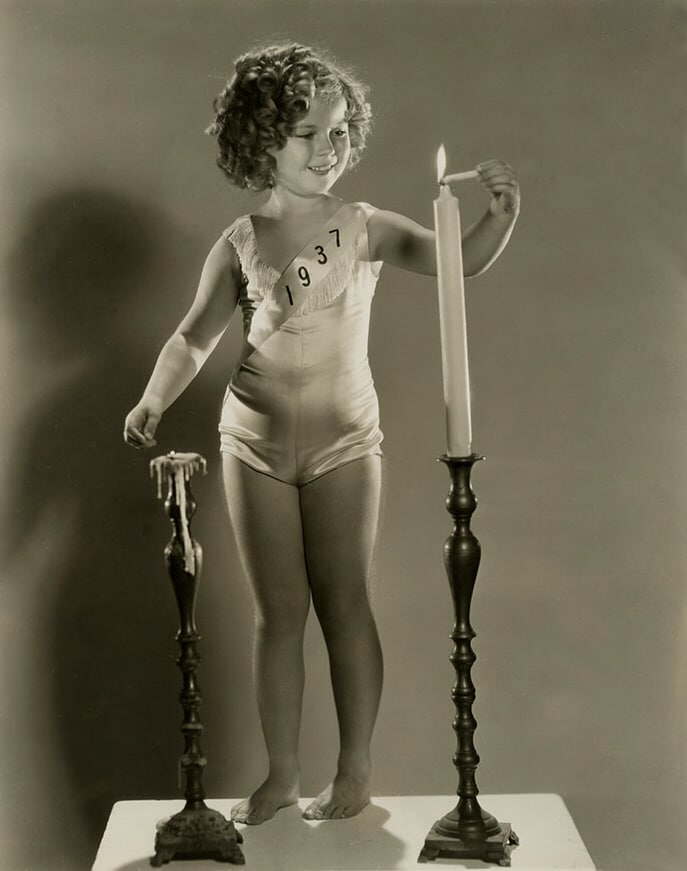Shirley Temple picture.