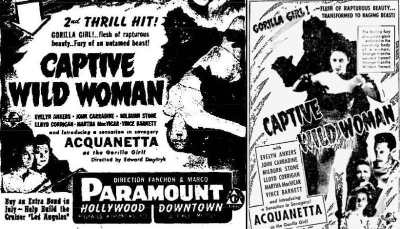 Captive Wild Woman