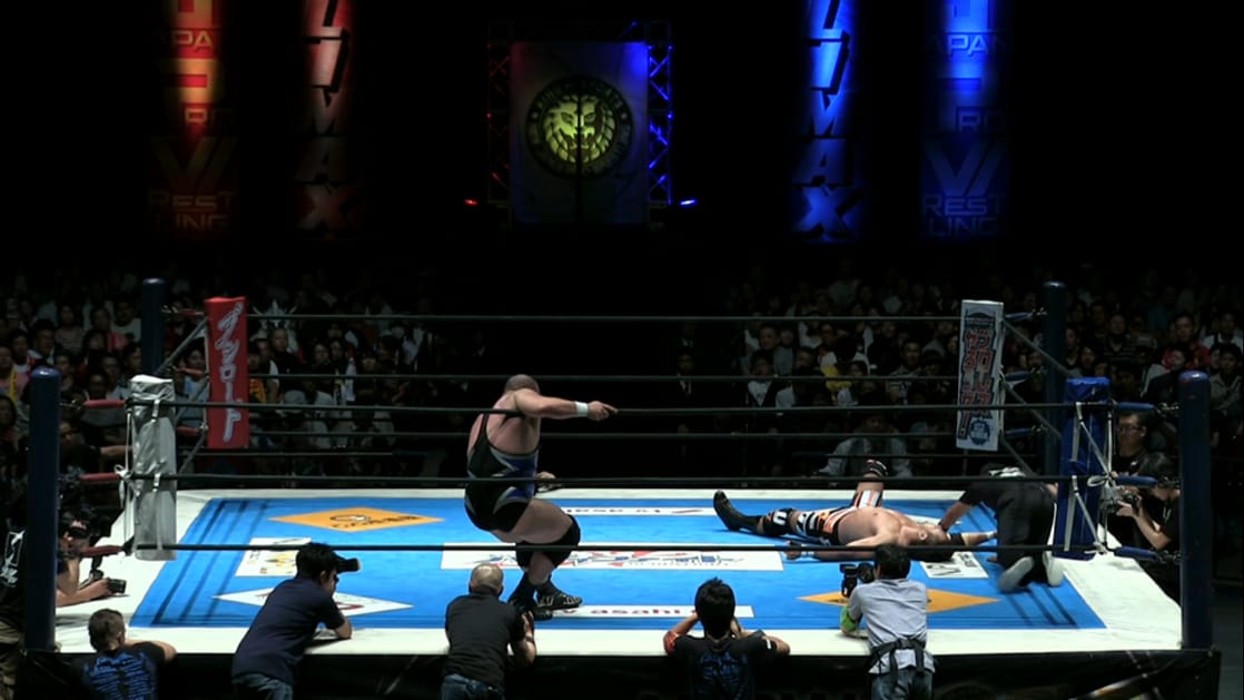 Michael Elgin vs. Satoshi Kojima (NJPW, G1 Climax 25 Day 4)
