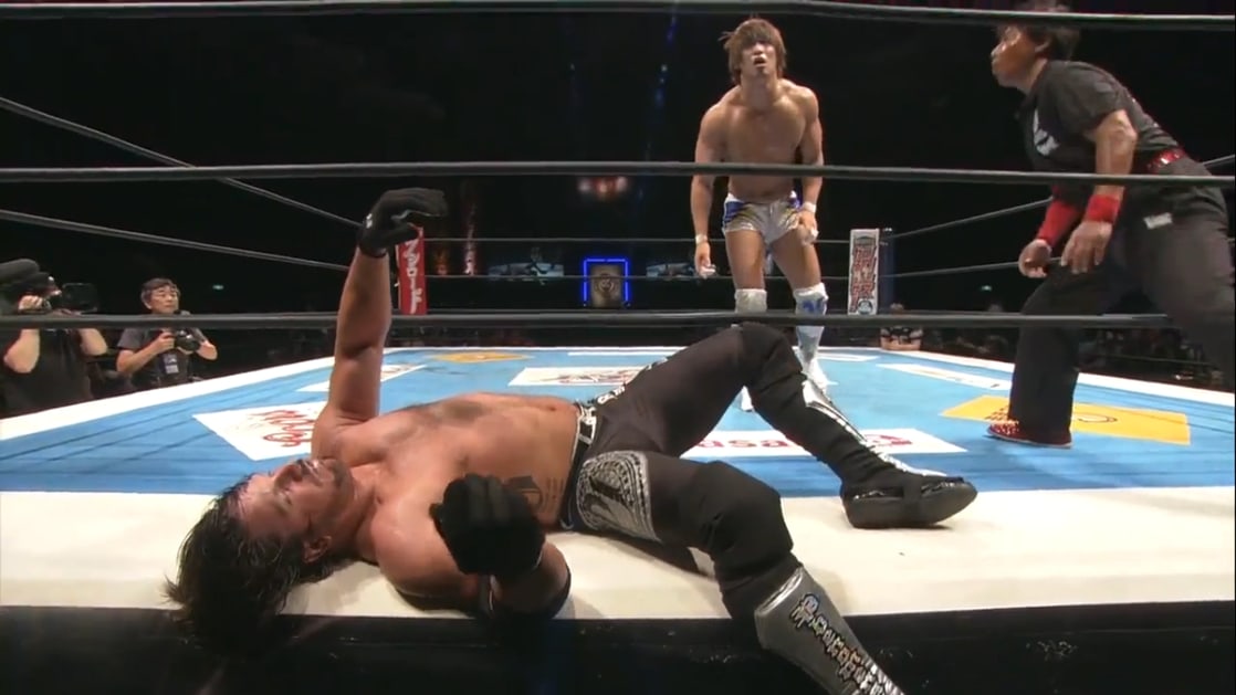 AJ Styles vs. Kota Ibushi (NJPW, G1 Climax 25 Day 5)