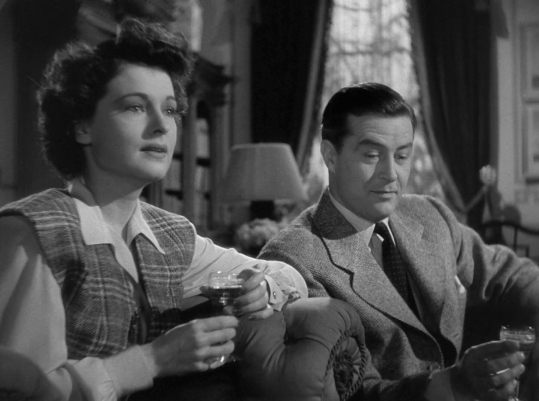 Ruth Hussey and Ray Milland