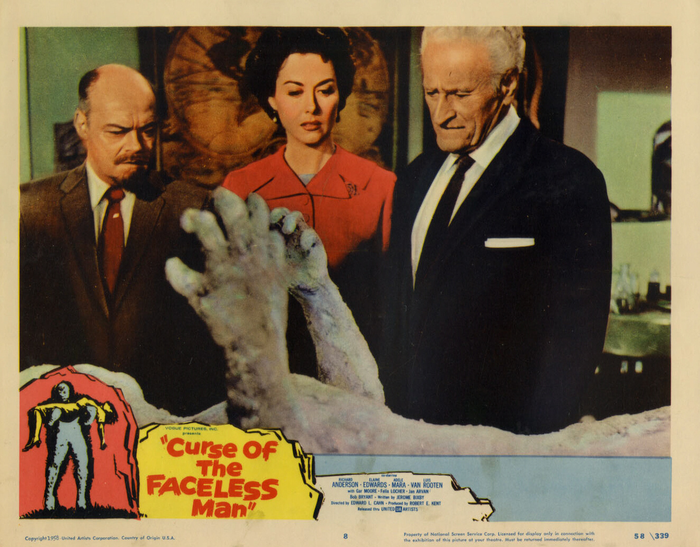 Curse of the Faceless Man (1958)