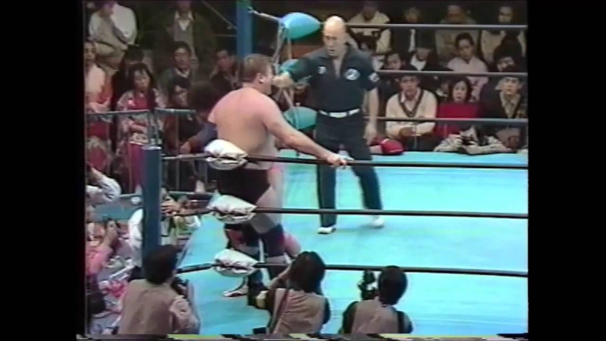 Jumbo Tsuruta & Kenta Kobashi vs. Stan Hansen & Genichiro Tenryu (7/15/89)