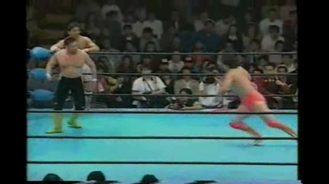 Toshiaki Kawada & Akira Taue vs. Kenta Kobashi & Tsuyoshi Kikuchi (5/14/93)