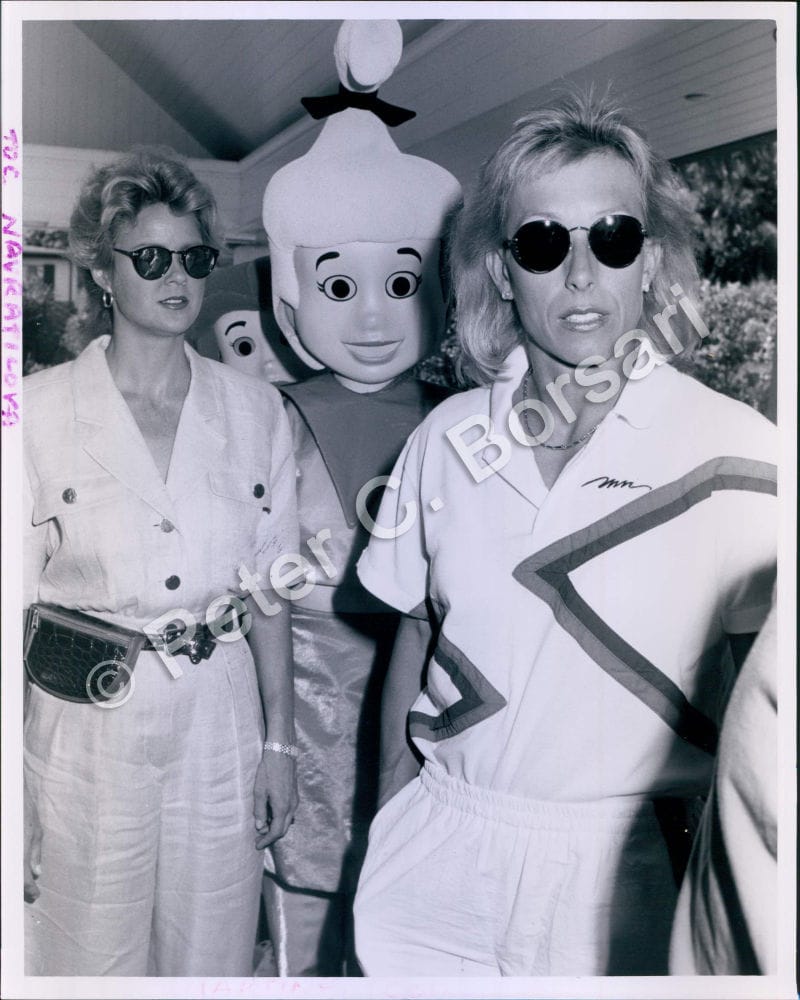 Judy Nelson & Martina Navratilova
