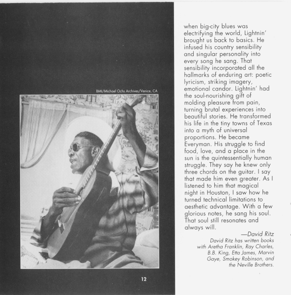 Blues Masters The Very Best of Lightnin' Hopkins image