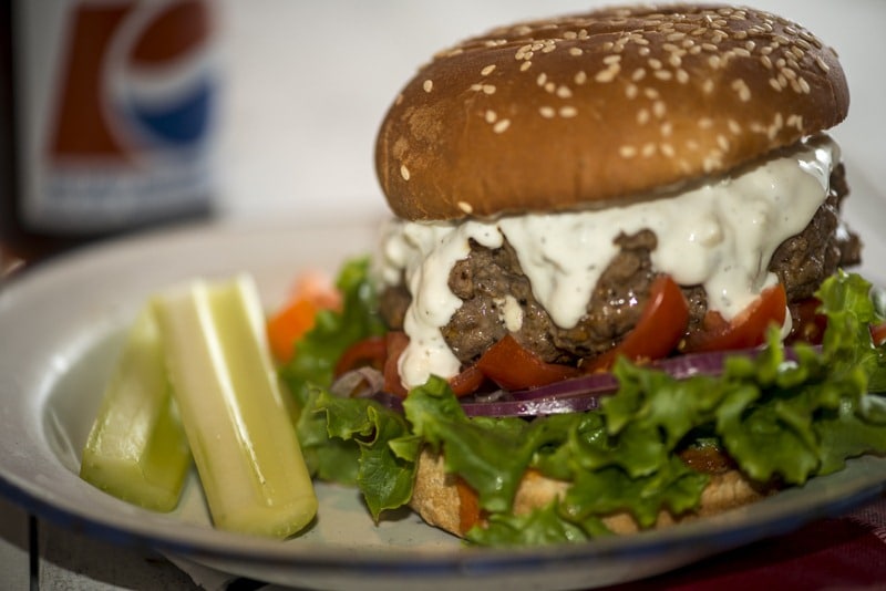 Spicy Grilled Elk Burgers