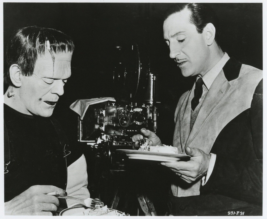 Boris Karloff, Basil Rathbone