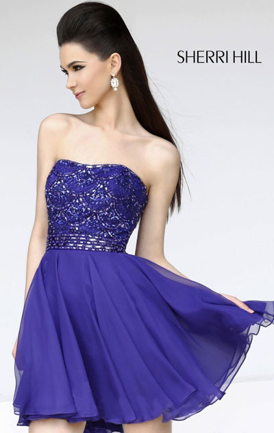 strapless sherri hill