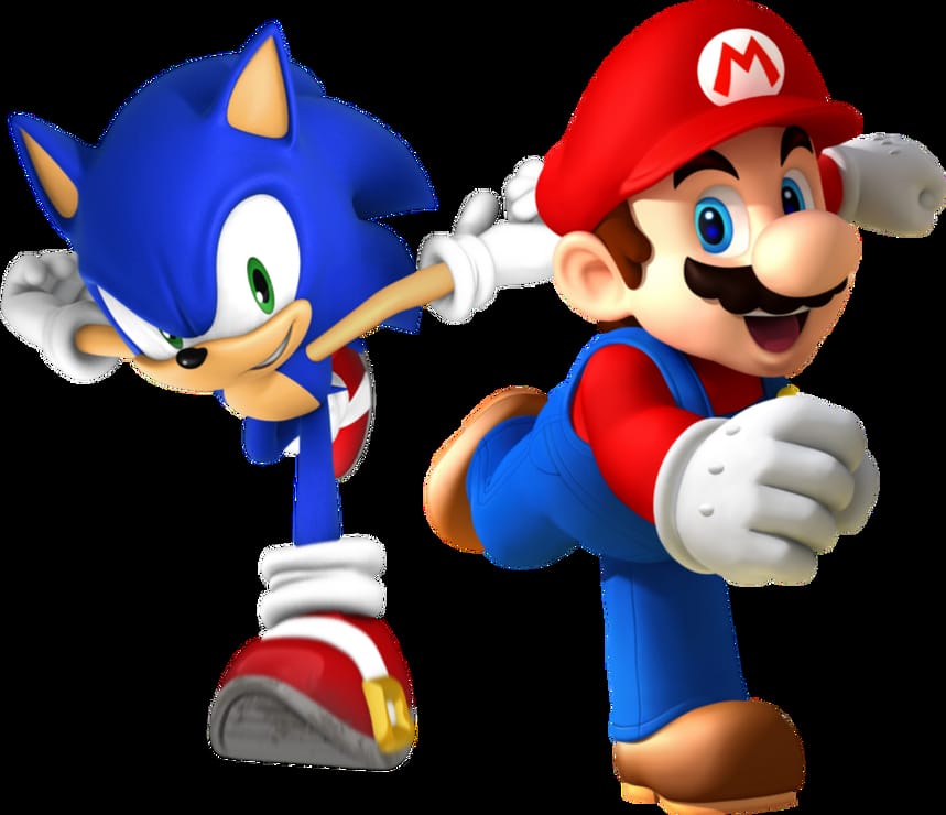 Mario X Sonic Image