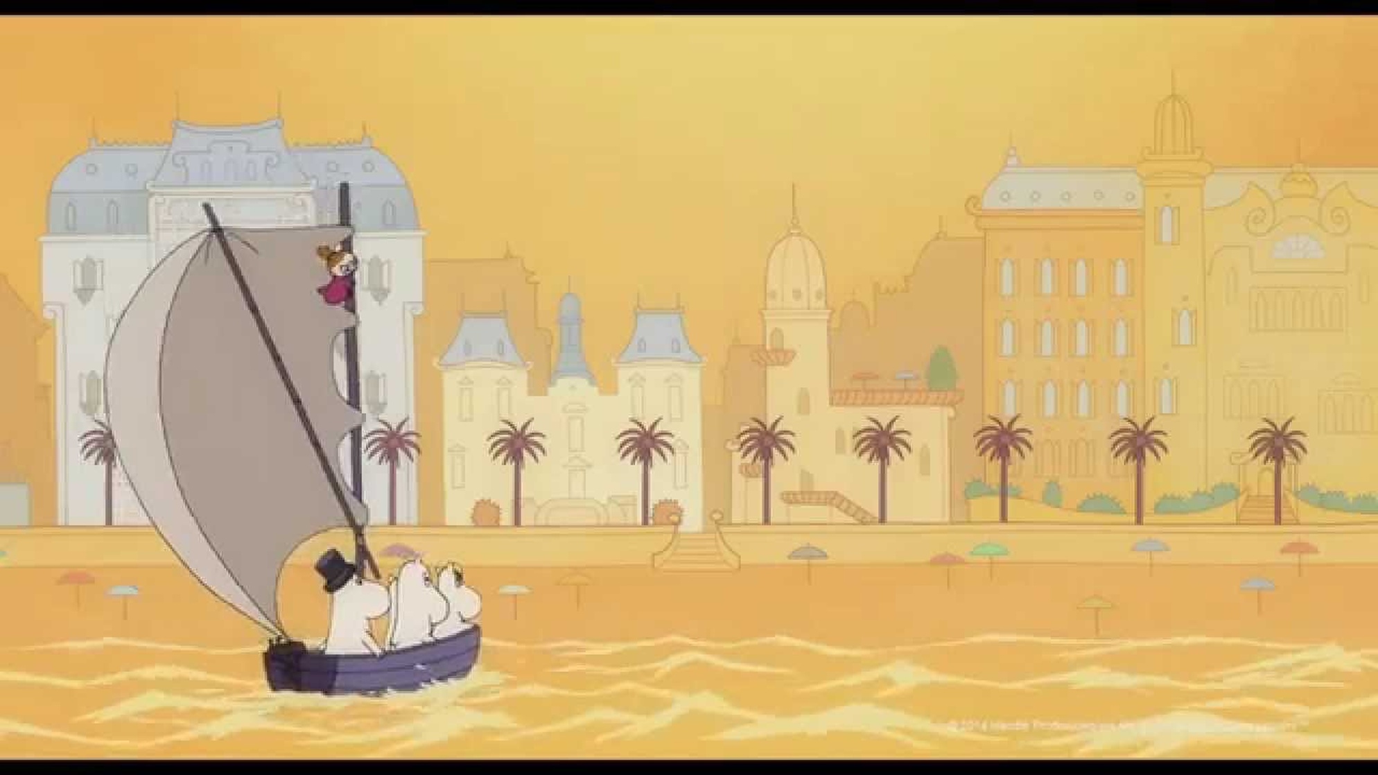 Moomins on the Riviera
