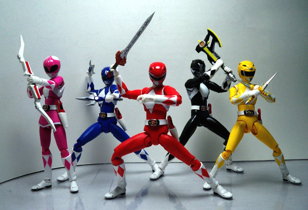 Mighty Morphin Power Rangers Action Figures