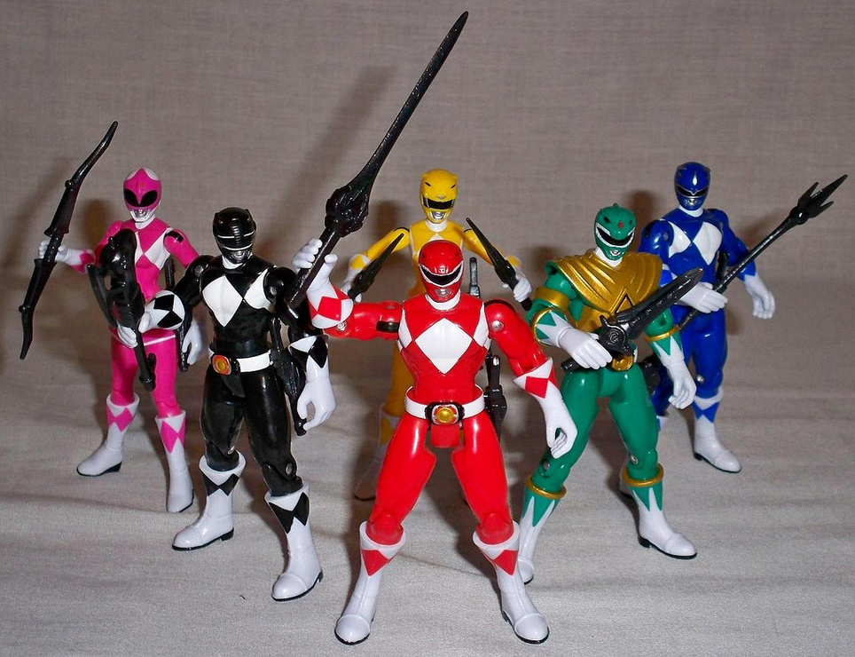 first edition power rangers action figures
