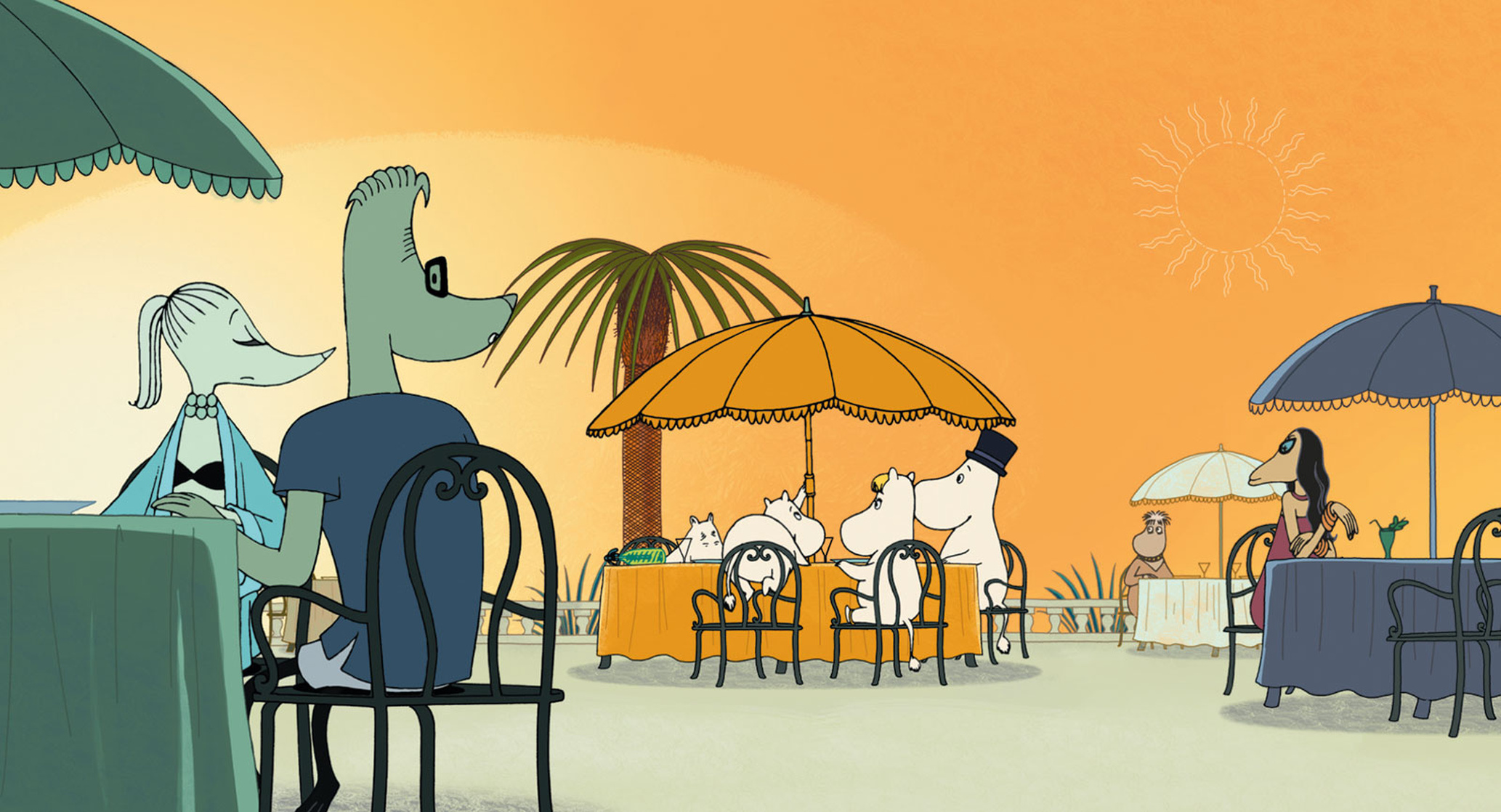 Moomins on the Riviera Moomins on the Riviera