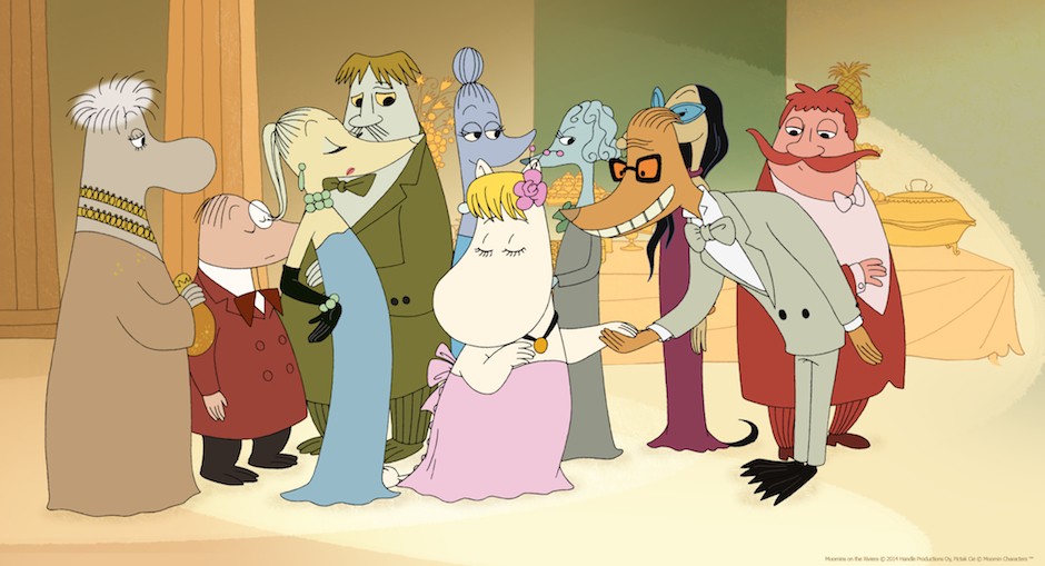 Moomins on the Riviera