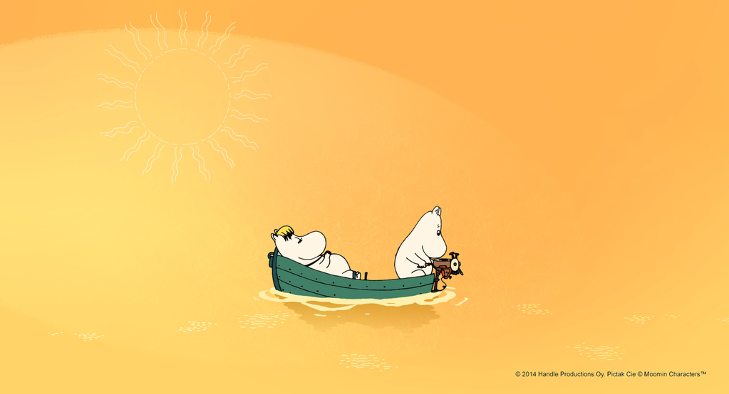 Moomins on the Riviera