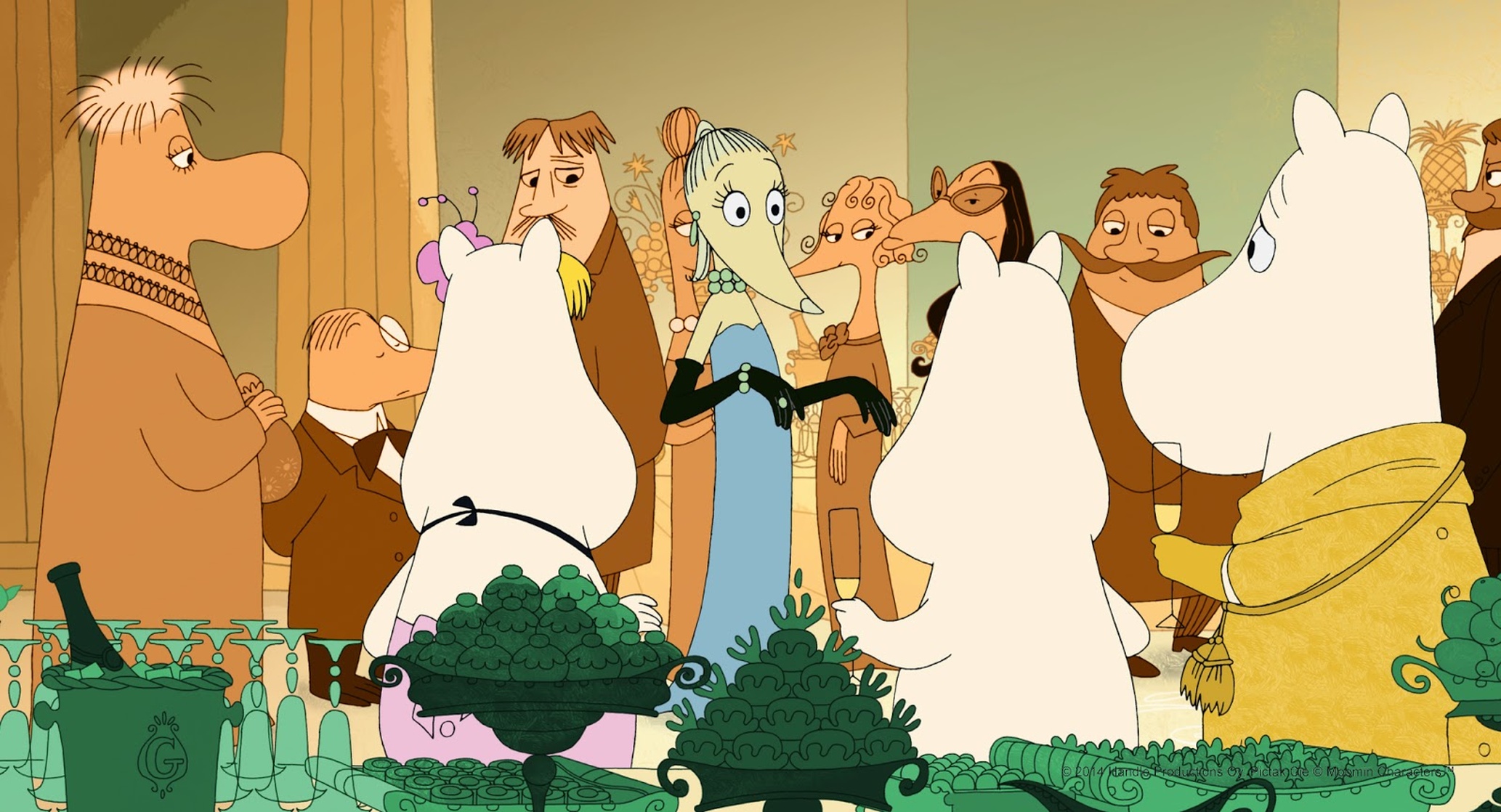 Moomins on the Riviera