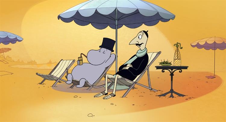 Moomins on the Riviera