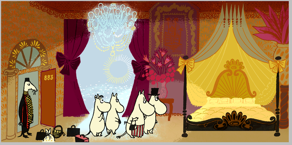 Moomins on the Riviera