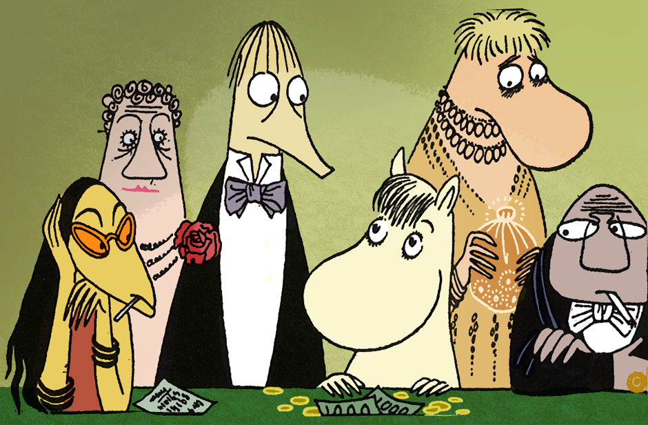 Moomins on the Riviera Moomins on the Riviera