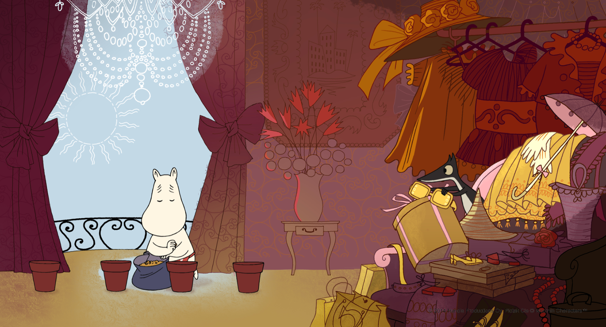 Moomins on the Riviera