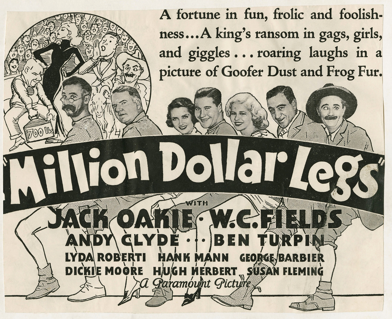 Million Dollar Legs (1932) Million Dollar Legs (1932)