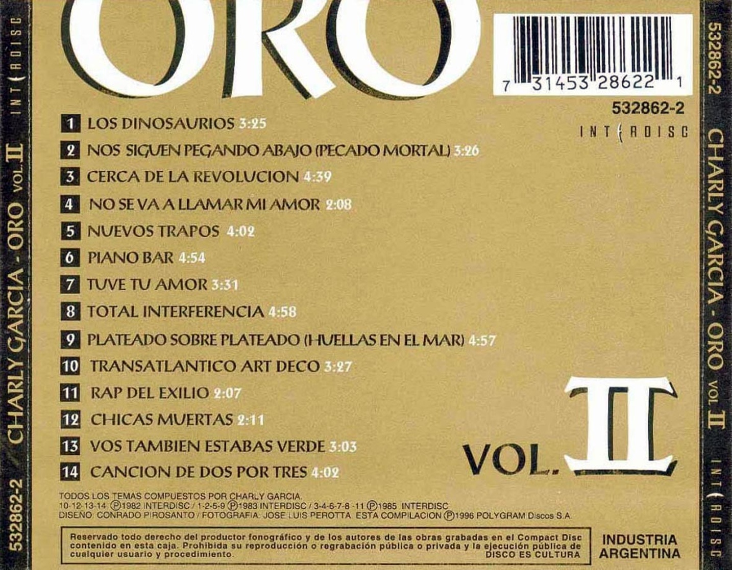 Oro,  Vol. 2