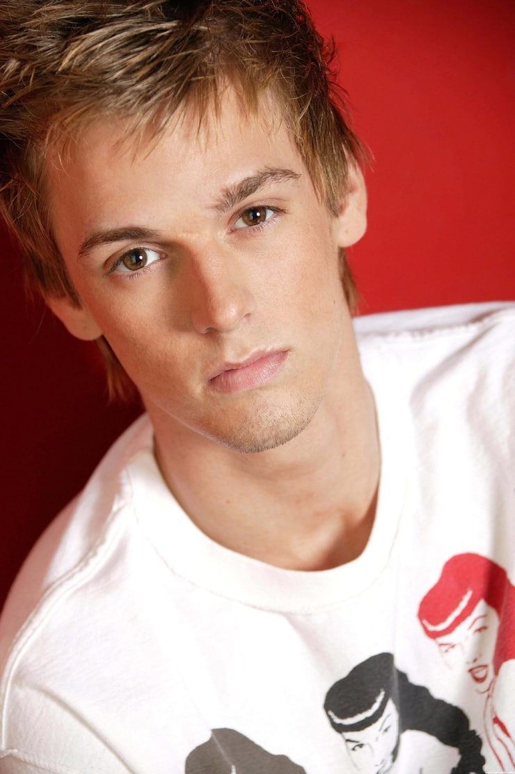 Picture of Aaron Carter.