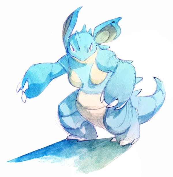 Picture of Nidoqueen.