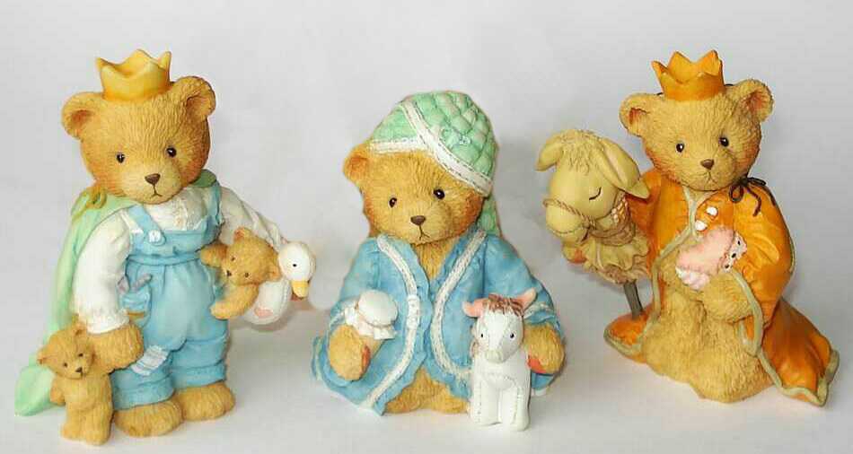 Cherished Teddies - Three Kings Figurine Set
