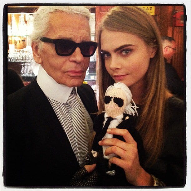 Cara Delevingne, Karl Lagerfeld