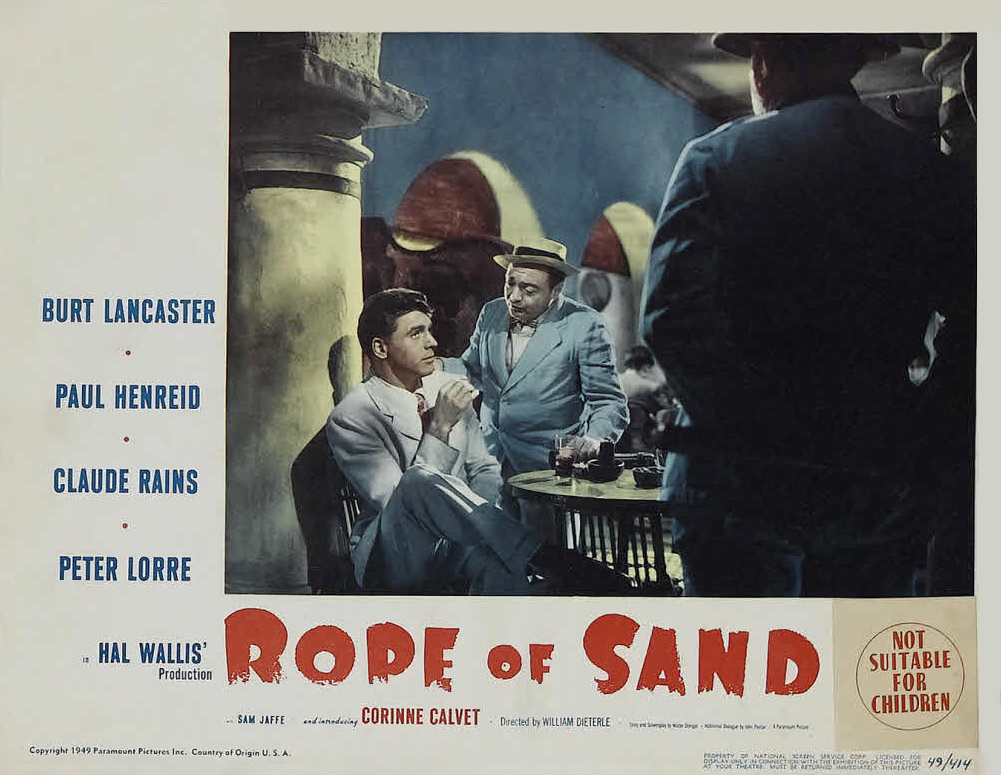 Rope of Sand Rope of Sand