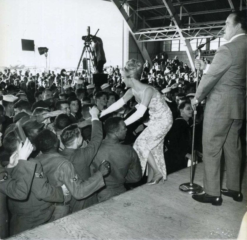 who did uso tours with bob hope