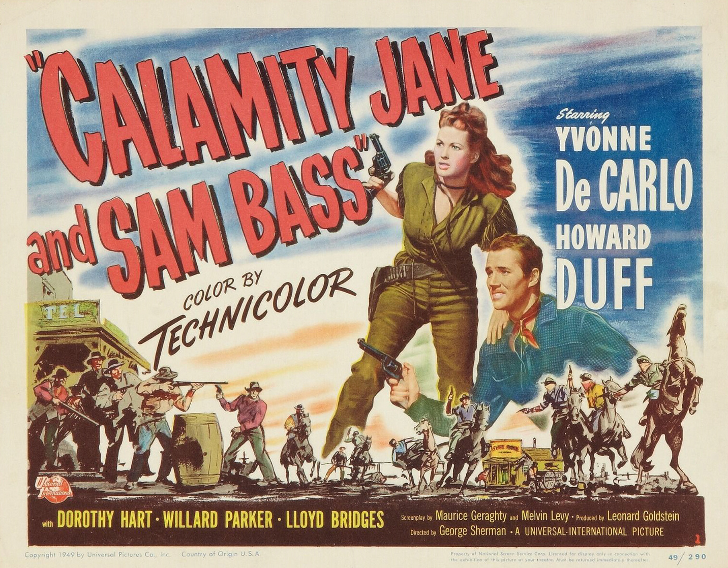 Calamity Jane and Sam Bass