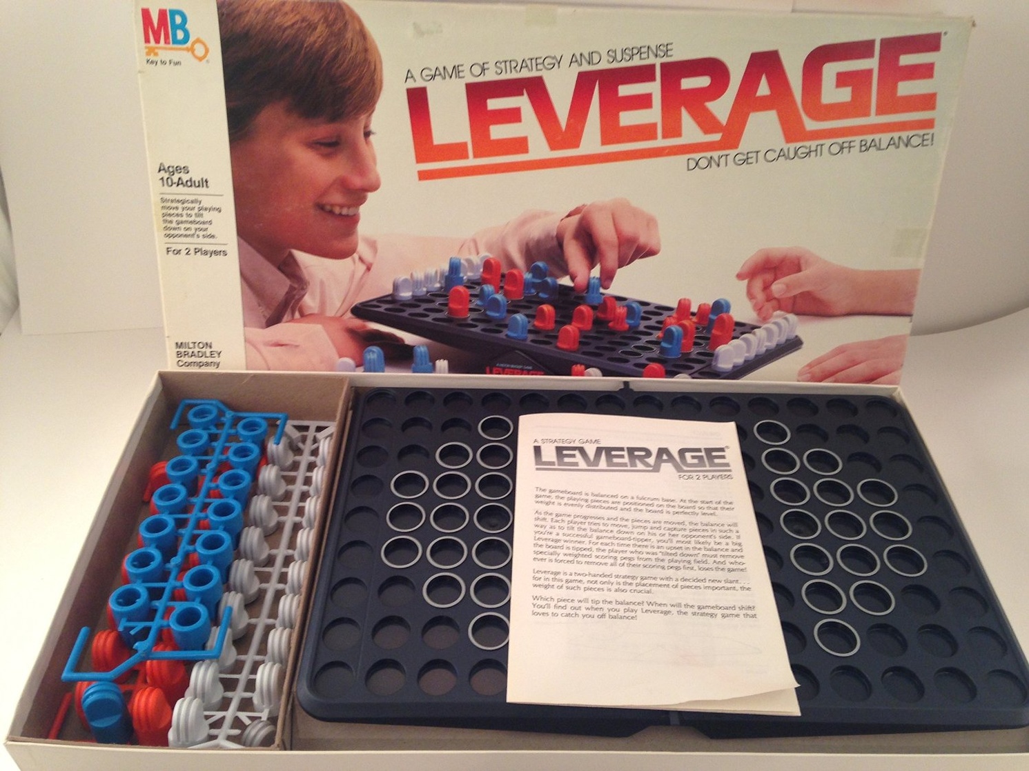 Leverage: A Game of Strategy and Suspense