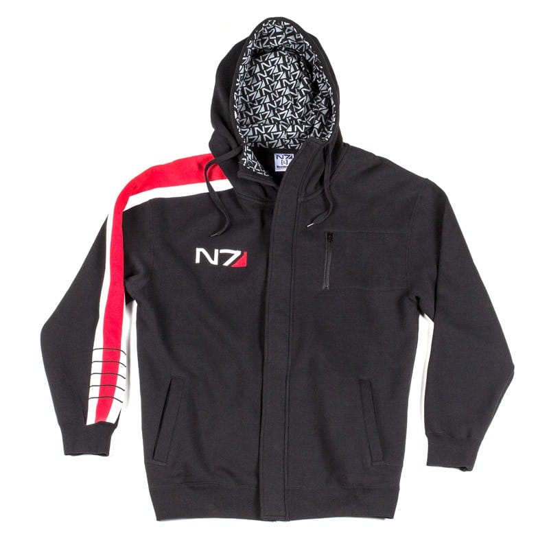 N7 Elite Armor Stripe Hoodie (Mass Effect)