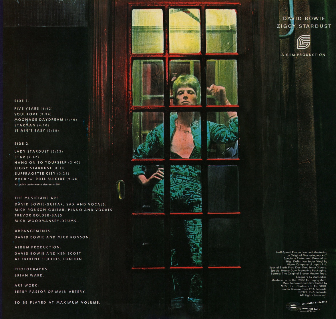 The Rise and Fall of Ziggy Stardust and the Spiders from Mars The Rise and Fall of Ziggy Stardust and the Spiders from Mars