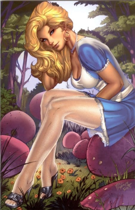 Picture of Grimm Fairy Tales Presents: Alice in Wonderland.