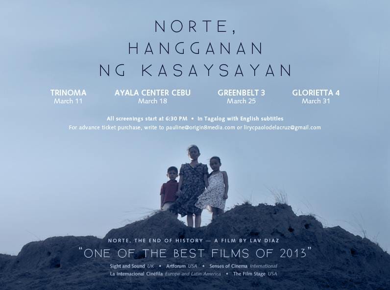 Norte, The End of History