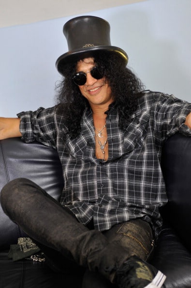 slash wearing jordans