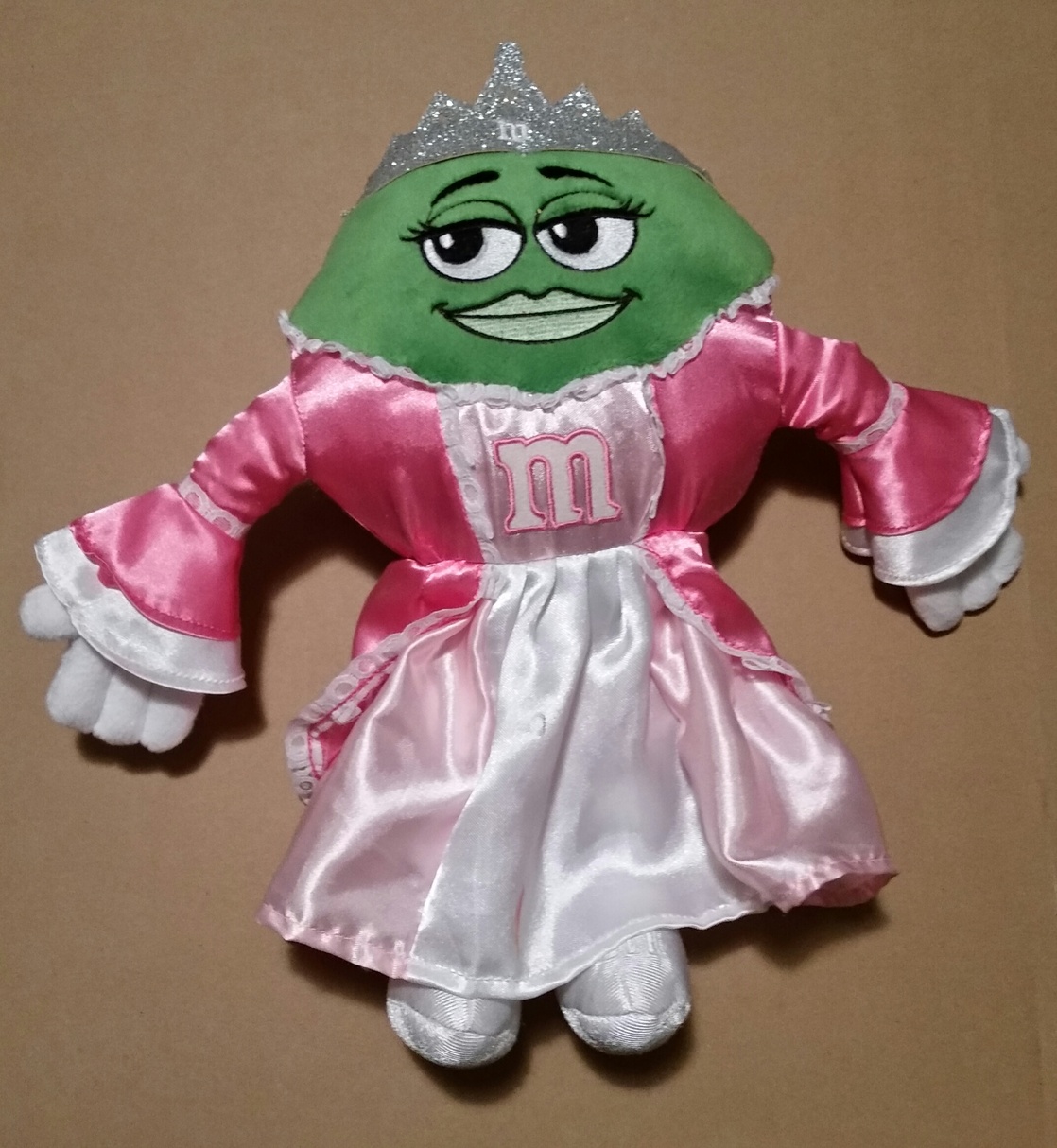 Picture of M&M's Plush Princess In Pink (Green)