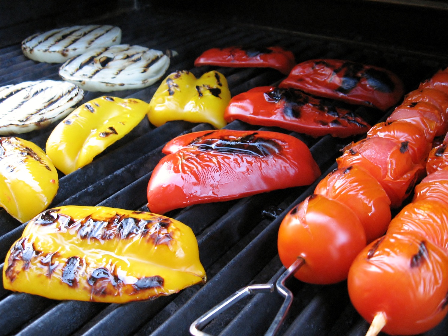 Grilled Bell Peppers