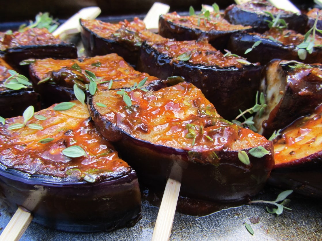 BBQ Aubergine (Eggplant)